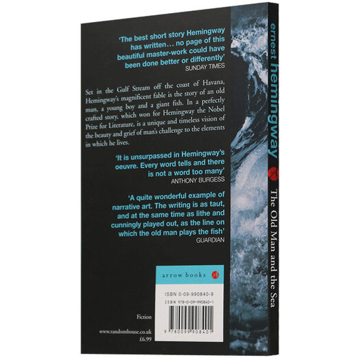 The Old Man and the Sea Original English novel The Old Man and the Sea Hemingway's original novel Hemingway, Ernest