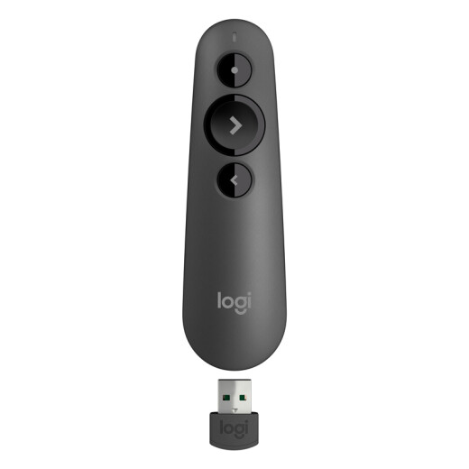 Logitech R500 upgraded R500S wireless presenter laser pen ppt page turning pen wireless Bluetooth dual connection MaciOS compatible black