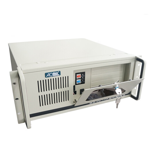 AOFAX Internet fax server system Electronic paperless digital fax machine Multi-channel fax server Fax group sending system equipment Professional A808 (supports 8 external lines)