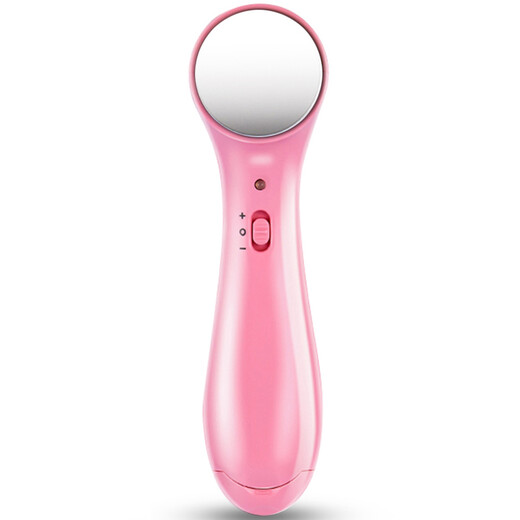 Anshang Anshang imported instrument rechargeable beauty instrument temperature-sensing lifting electronic microcurrent face and eye makeup remover red and blue light photon massage cleansing export radio frequency nasolabial fold artifact pink vibration import and export 10 button batteries