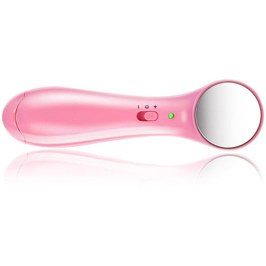 Anshang Anshang imported instrument rechargeable beauty instrument temperature-sensing lifting electronic microcurrent face and eye makeup remover red and blue light photon massage cleansing export radio frequency nasolabial fold artifact pink vibration import and export 10 button batteries