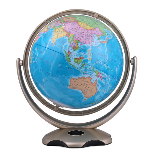 博目 26cm奇幻星座地球仪（金色支架）办公用品 教学研究摆件 儿童玩具 创意礼品 办公书房装饰