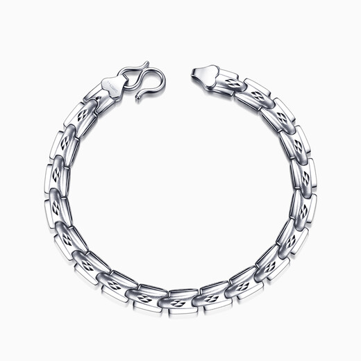 Pt.Charm platinum bracelet men's pt950 platinum watch strap chain personalized trendy men's chain. If it is not in stock, it can be customized. Take 15g as an example