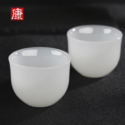 Changyin imitation jade wine glass glazed jade classical small wine glass Chinese wine glass set household white wine glass yellow wine glass one cup eight