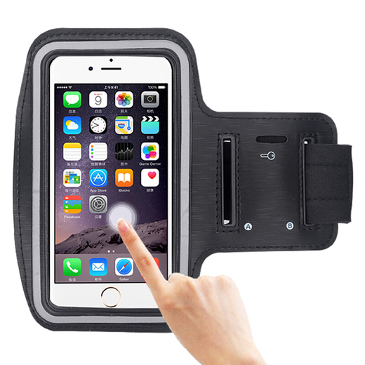 Changni mobile phone arm bag sports running bag arm bag wrist bag arm strap mobile phone case arm cover sports equipment men and women universal medium screen within 5.5 inches Apple iPhone6s/6/8/7/plus/5se