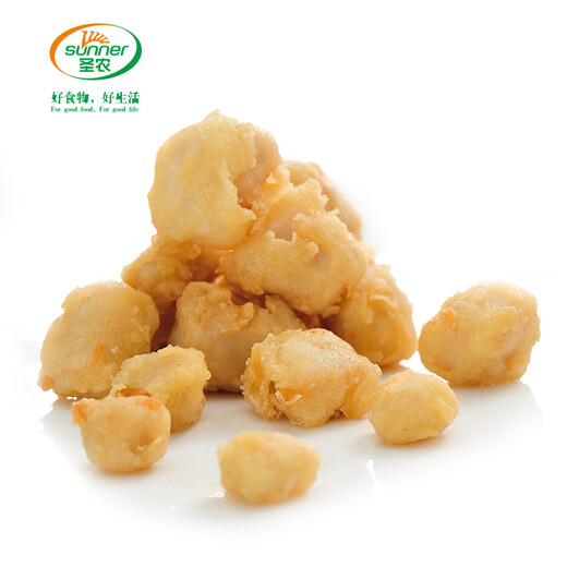 Sheng Nong Salt Crispy Chicken 2Jin Jin is equal to 0.5kg bag of frozen original chicken popcorn chicken semi-finished breaded fried ingredients