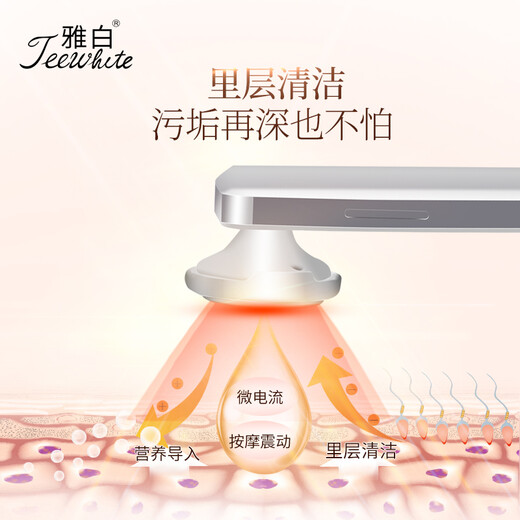 Jindaoya White Facial Cleanser Festung Haut Essenz Ion Export Schönheit Gerät Haushaltsgesichtsmassage Hautverjüngungsgerät Export Gesichtsmaske Porenreiniger Import Beauty Device YB9920