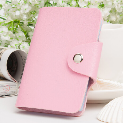 Viney large-capacity multi-card slot card holder (colors shipped randomly) as a Chinese Valentine's Day gift for your wife or girlfriend