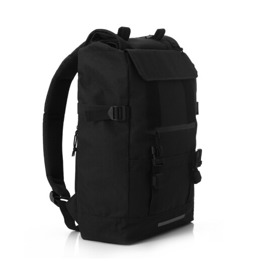 Made in Tokyo, three-function casual backpack, travel outdoor backpack, fashionable male and female student school bag, large capacity black