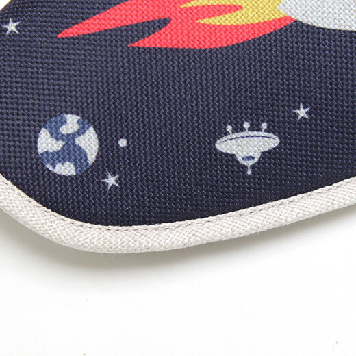 KEEP TOP儿童安全带调节固定器防勒脖简易安全座椅便携式汽车保险带护肩套 探索太空