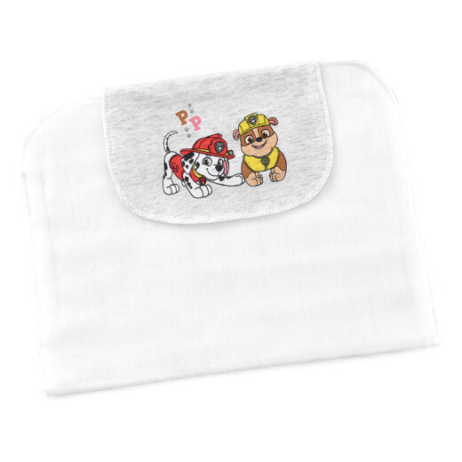 PAWPATROL cotton gauze sweat-absorbent towel baby pad sling sweat towel children's sweat-absorbent towel 4 pack PA496 boys large size