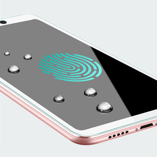 Smorss 2-pack, Xiaomi max3 tempered glass film, Xiaomi max3 mobile phone film, non-full screen coverage HD mobile phone protective film