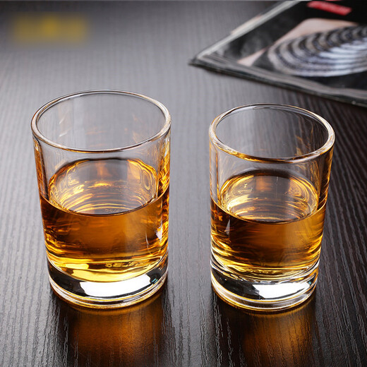 Fanji 6-piece set of liquor and strong beer glass wine glasses for bar and household drinking utensils No. 3 2.4 two cups 6 pieces