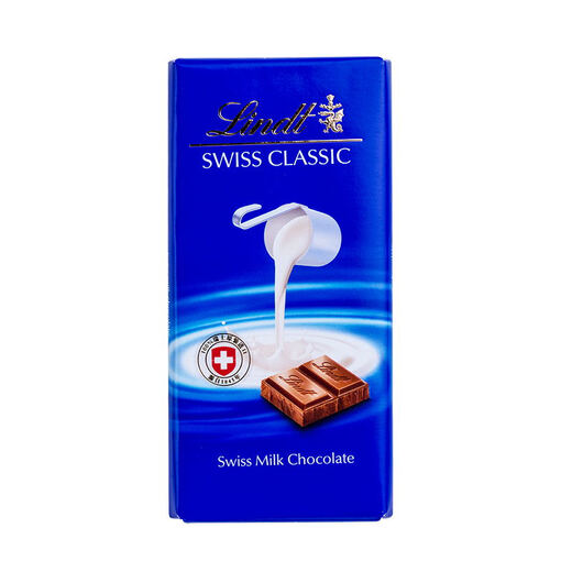 Lindt Milk Chocolate Classic Blocks 100g Imported Snacks Candy Souvenirs Christmas Gifts