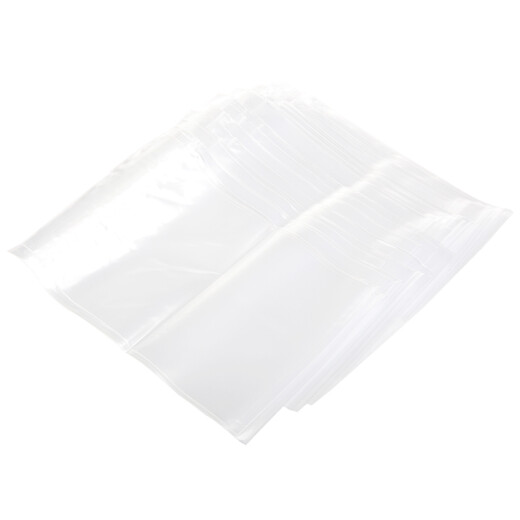 Jingtang thickened transparent ziplock bag packaging bag storage bag sealing bag waterproof bag sealing bag moisture-proof bag 100 pieces width 203* length 255mm
