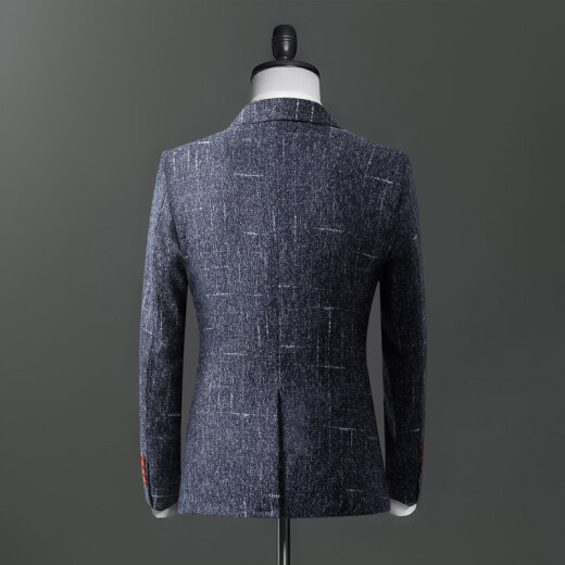 Yu Zhaolin (YUZHAOLIN) suit men's fashion professional business formal suit jacket 4016-1-1606 blue XL