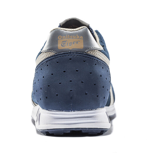 Onitsuka Tiger D430L-2550 lightweight sports and leisure retro jogging shoes men T-STORMER navy blue/off-white 41.5