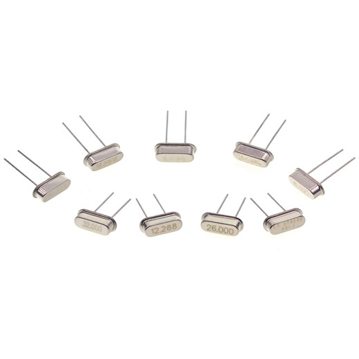 TaoTimeClub quartz crystal oscillator plug-in two-pin HC-49S passive clock crystal 3.579545MHz-40MHz 11.0592M plug-in two-pin (5 pieces)