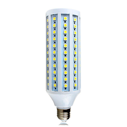 Exhibition LED large corn light bulb home indoor ultra-bright high-power lighting energy-saving column bulb 360-degree home office workshop corridor lighting large factory small screw mouth E14-white light 5W (watt)