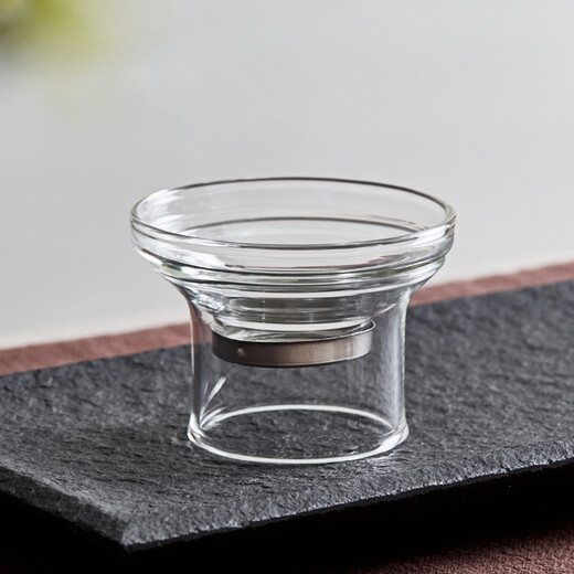 Yipot Tea Glass Tea Strainer Filter Tea Filter Tea Filter Tea Ceremony Accessories Q-2 Transparent Model