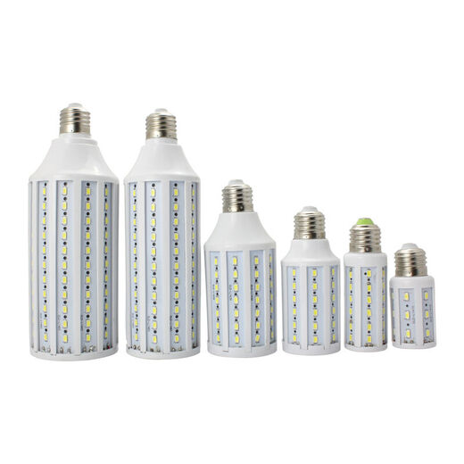 Exhibition LED large corn light bulb home indoor ultra-bright high-power lighting energy-saving column bulb 360-degree home office workshop corridor lighting large factory small screw mouth E14-white light 5W (watt)