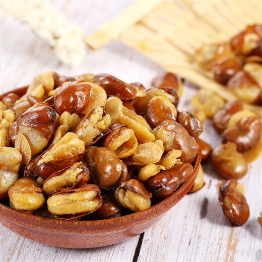 Zhang Erga Orchid Beans 102g 4 packs, roasted broad beans, nuts, dried fruits, snacks