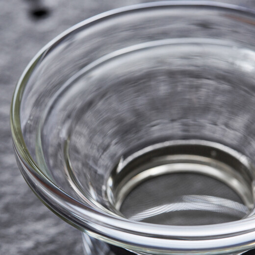 Yipot Tea Glass Tea Strainer Filter Tea Filter Tea Filter Tea Ceremony Accessories Q-2 Transparent Model