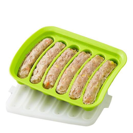 PAPAROTTY Silicone Sausage Mold Baby Homemade Children's Steamed Sausage Baby Household Food Complementary Grinding Tool Ham Sausage