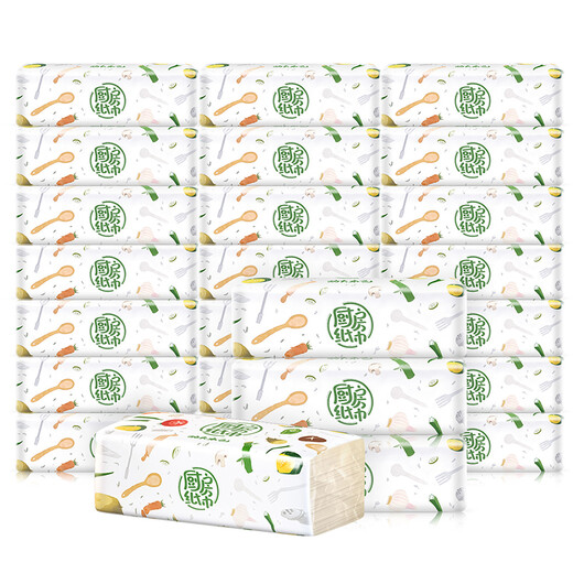 Кухонная бумага для защиты растений, съемные кухонные бумажные полотенца, масло- и водопоглощающая жареная бумага, бумага для протирки рук, 2 слоя, 50 шт.* 12 больших упаковок
