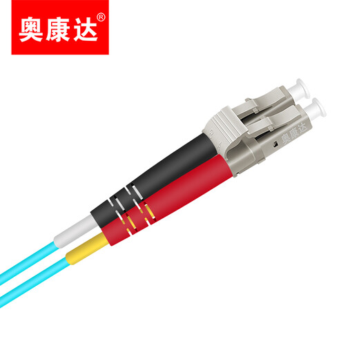 Okanda Cavalier à fibre optique 10G de qualité pour télécommunications industrielles Câble à fibre optique multimode LC/LC OM4 Câble à fibre optique multimode double cœur OM3 10G Câble à fibre optique 10G LC duplex 12048A 20 mètres