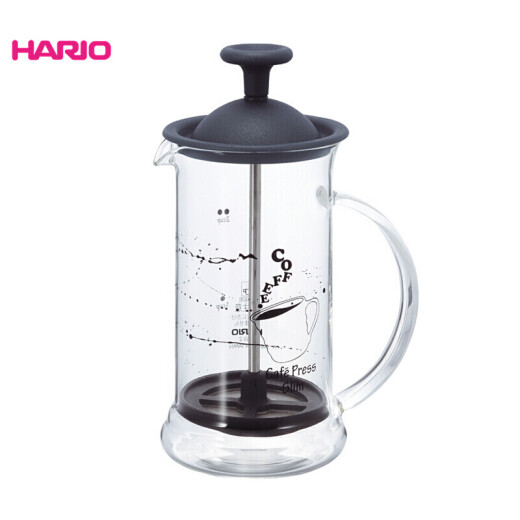 HARIO Japanese imported French press pot heat-resistant glass household convenient filter press French coffee pot teapot 240ML