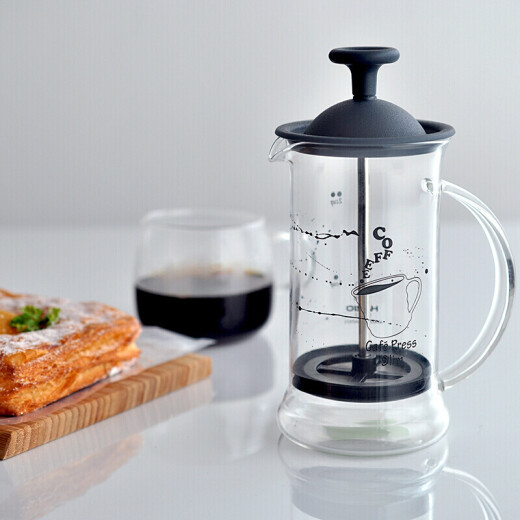 HARIO Japanese imported French press pot heat-resistant glass household convenient filter press French coffee pot teapot 240ML