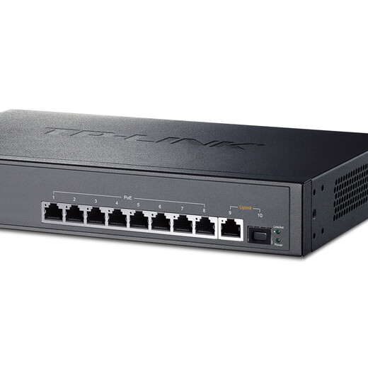TP-LINK TL-SG1210PE 8-port Gigabit POE switch (1 Gigabit port + 1 Gigabit fiber port)