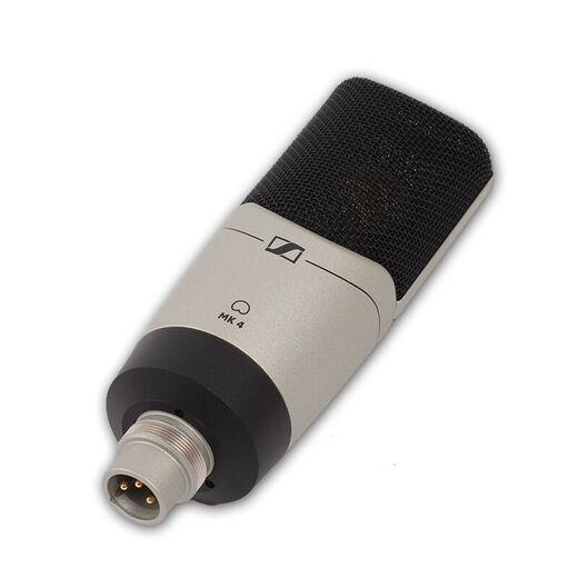 Sennheiser Sennheiser MK4 Large Diaphragm Condenser Microphone Professional Recording Studio Live Singing Microphone Internet Celebrity Anchor Sound Card Set Audiobook Novel Dubbing Equipment Recording Live Broadcast Model MK4+Otonte ID4 MKII Sound Card