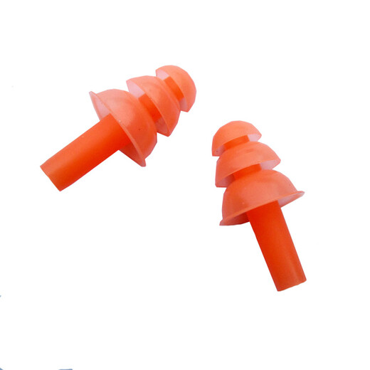 Yongjin swimming earplugs, waterproof earplugs, soft earplugs, anti-otitis media, bagged earplugs, random colors
