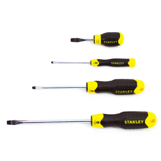 Stanley precision screwdriver 8-piece set manual chromium vanadium steel rubber handle magnetic screwdriver anti-rust and anti-corrosion STHT92004-8