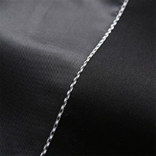 Kaduton suit men's three-piece professional business small suit formal jacket men's slim groom's wedding dress black double button suit + trousers + shirt XL 116-126Jin Jin equals 0.5 kg + 8 gifts