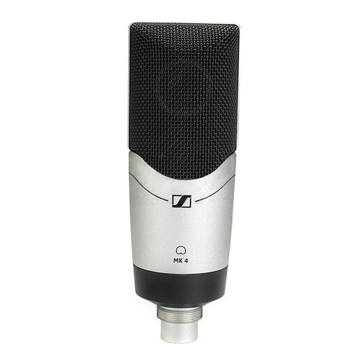 Sennheiser Sennheiser MK4 large diaphragm condenser microphone professional recording studio live broadcast singing microphone Internet celebrity anchor sound card set audio book novel dubbing equipment live broadcast model MK4 + Aiken 4NANO