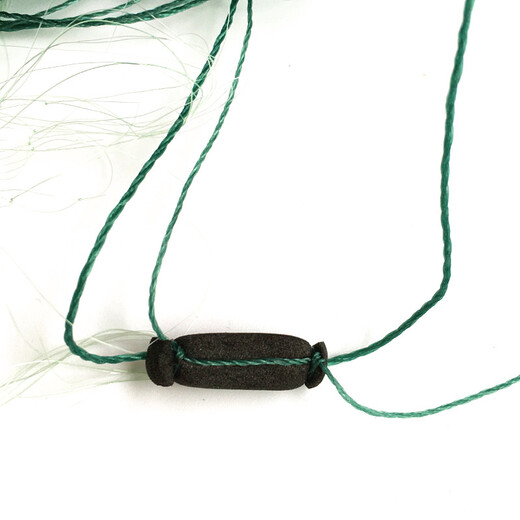 Huaiyu 1.5-3 meters high, soft green silk mesh, three-layer wire mesh, fishing net, sinking net, three-layer net, fish net, 1.5 meters, 5 fingers, 100 meters, green silk three-layer net