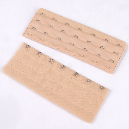 Wantao spare buckle bra corset extension rear seven-breasted bra large shapewear extension twelve wide waist clip abdominal belt ten buckles - black