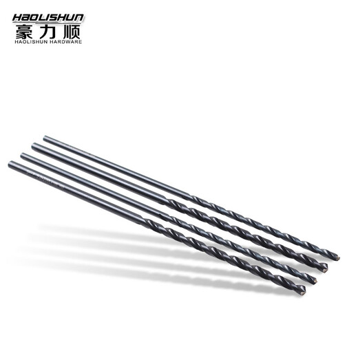 Haolishun fully ground stainless steel lengthened and hardened twist drill bit 3-8.5*150 200 250 300 350 4.0*150 (1 piece)