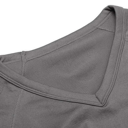 INSMANX men's shapewear, shaping underwear, tight long-sleeved corset, abdominal lift, back corset, fitness sports bottoming corset, gray M