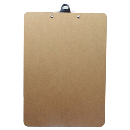 
Deli Writing Board Clip Office Supplies A4/A5 Folder Clip Cardboard Writing Board Clip Clip 9227 (A4 Wooden Butterfly Clip)