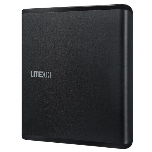 LITEON 8x speed external optical drive DVD burner mobile optical drive external optical drive black (compatible with WindowsXP/7/8/10 Apple MAC system/ES1)