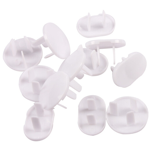 Hug Duck Socket Protective Cover Children's Anti-Shock Safety Plug Baby Socket Protective Cover Baby Plug Protective Cover White 40 pcs push type - 20 pcs for two holes + 20 pcs for three holes