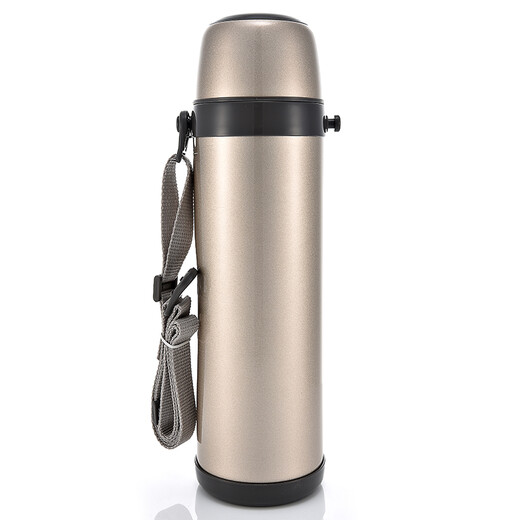 TIGER Outdoor Insulated Cup Stainless Steel Vacuum Cooling Cup Travel Sports Bottle MBI-A10C 1.0L Champagne Gold NH 1000ml