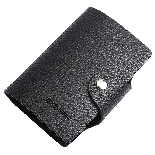 Bopai card holder bank card holder multi-card slot business card holder black 716-005861