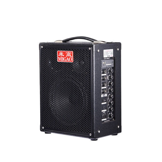 MIGAO MG820A-LI guitar playing and singing 60W lithium battery rechargeable outdoor portable speaker lithium battery audio+strap+U8 rechargeable dual headset