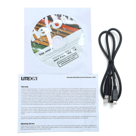 LITEON 8x speed external optical drive DVD burner mobile optical drive external optical drive black (compatible with WindowsXP/7/8/10 Apple MAC system/ES1)