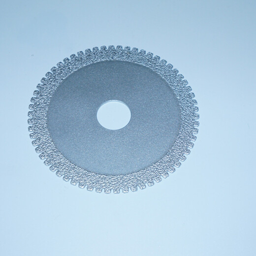 MOLITE 100*10 brazed diamond, dense multi-tooth marble cutting blade, microcrystalline vitrified tile cutting blade, 110*10 multi-tooth slice